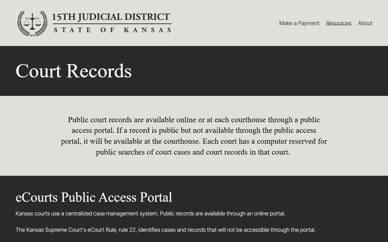 Thomas County court records guidance from the 15th Judicial District